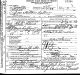 Isaac Milton Collins Death Certificate