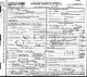 Mary Catherine MILLER Sinclair Death Certificate