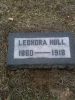 Leonora Kendall Hull Headstone