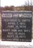 Jeremich Gore Smith and wife, Mary Ann Sevier Headstone