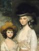 Blades, Margret and her mother painted by Gilbert Stuart.