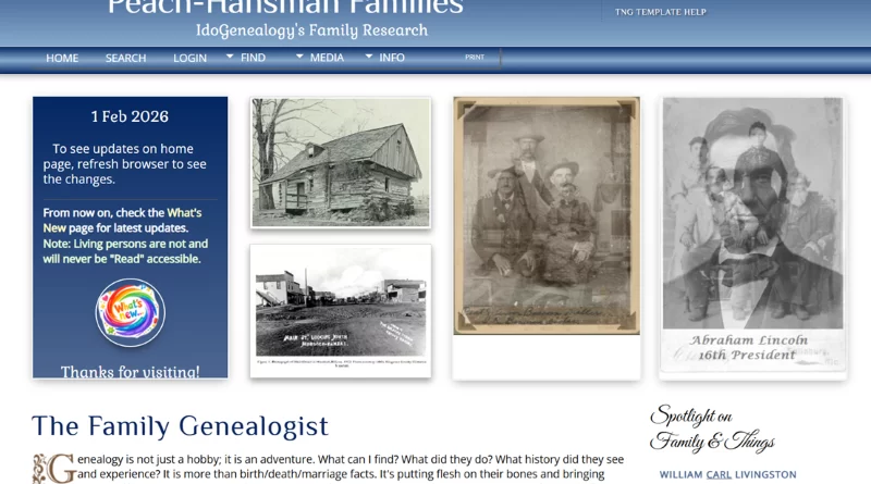 My TNG website, public access is read.